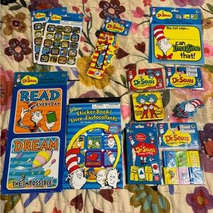 Dr Seuss Teaching & Learning Fun Kids LOT PreK/K ~ NEW